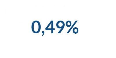 0,49%