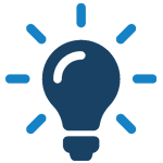 Icono de emprendimiento y aceleración de ideas