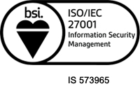 segell BSI ISO 27001 certificat IS573965